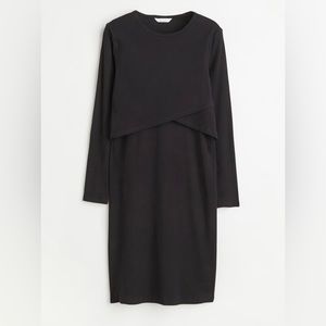 MAMA Ribbed Nursing Dress